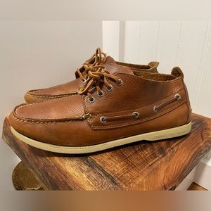 Sperry Mens Leather Top Sider Shoes